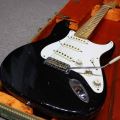 Fender CS MBS 1956 Stratocaster Relic Black by Todd Krause