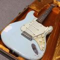 Fender CS 1960 Stratocaster Sonic Blue Hard Relic スラブボードローズ指板